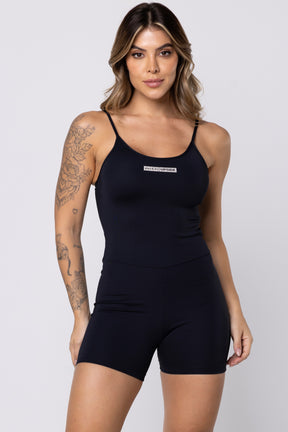 MACAQUINHO UPSIDE EM POLIAMIDA PRETA