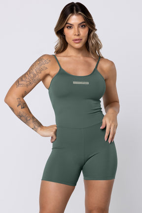 MACAQUINHO UPSIDE EM POLIAMIDA VERDE