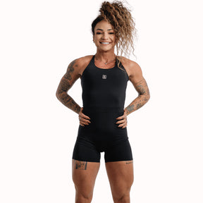 Macaquinho Lírio - Fitness Feminino - Modelo Alongado