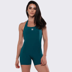 Macaquinho Fitness Feminino - Frente Unica - Poliamida