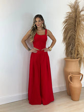 Conjunto feminino cropped e calça