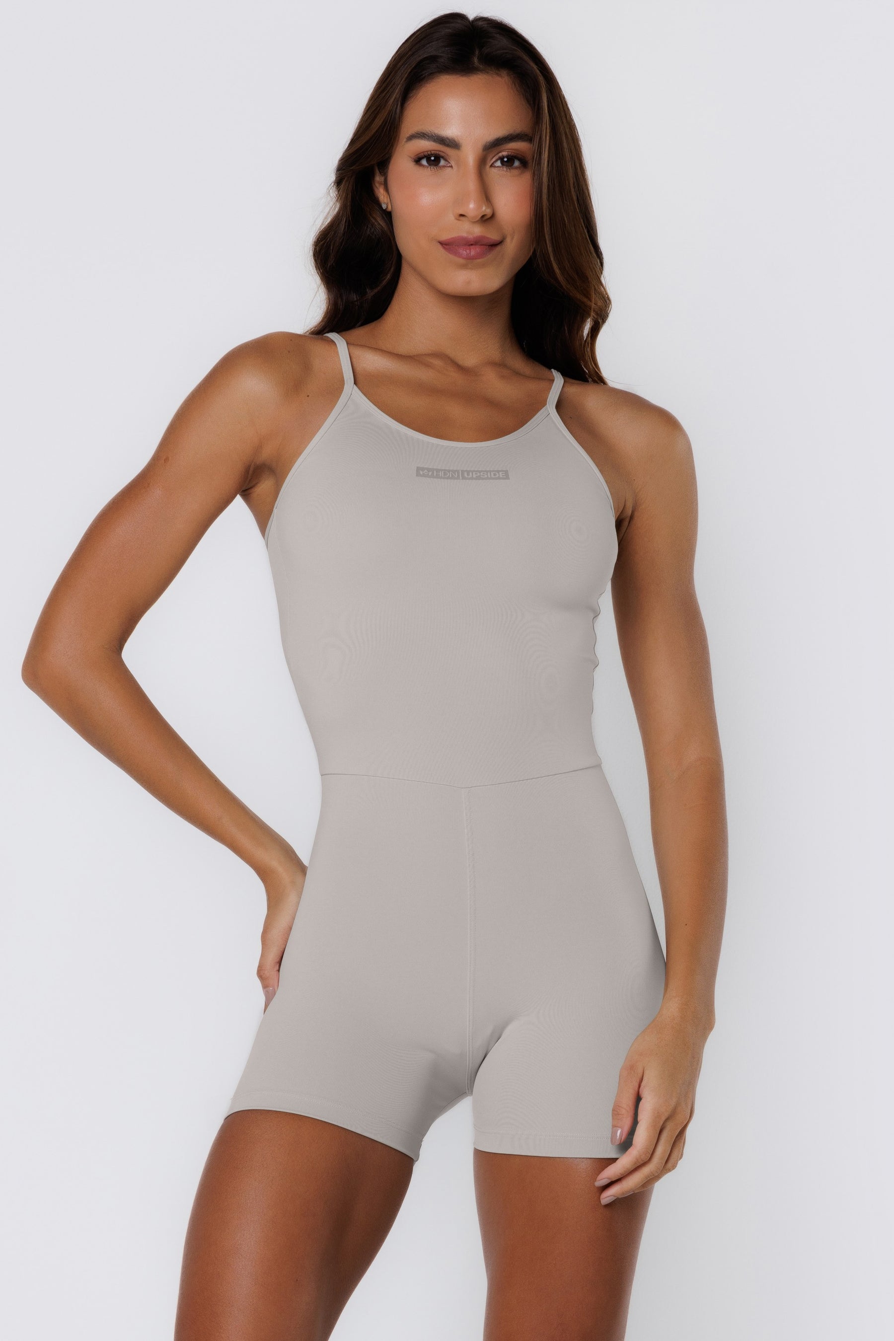 MACAQUINHO UPSIDE EM POLIAMIDA CINZA