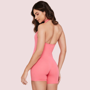 Macaquinho Fitness Feminino - Frente Unica - Poliamida