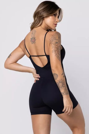 MACAQUINHO UPSIDE EM POLIAMIDA PRETA