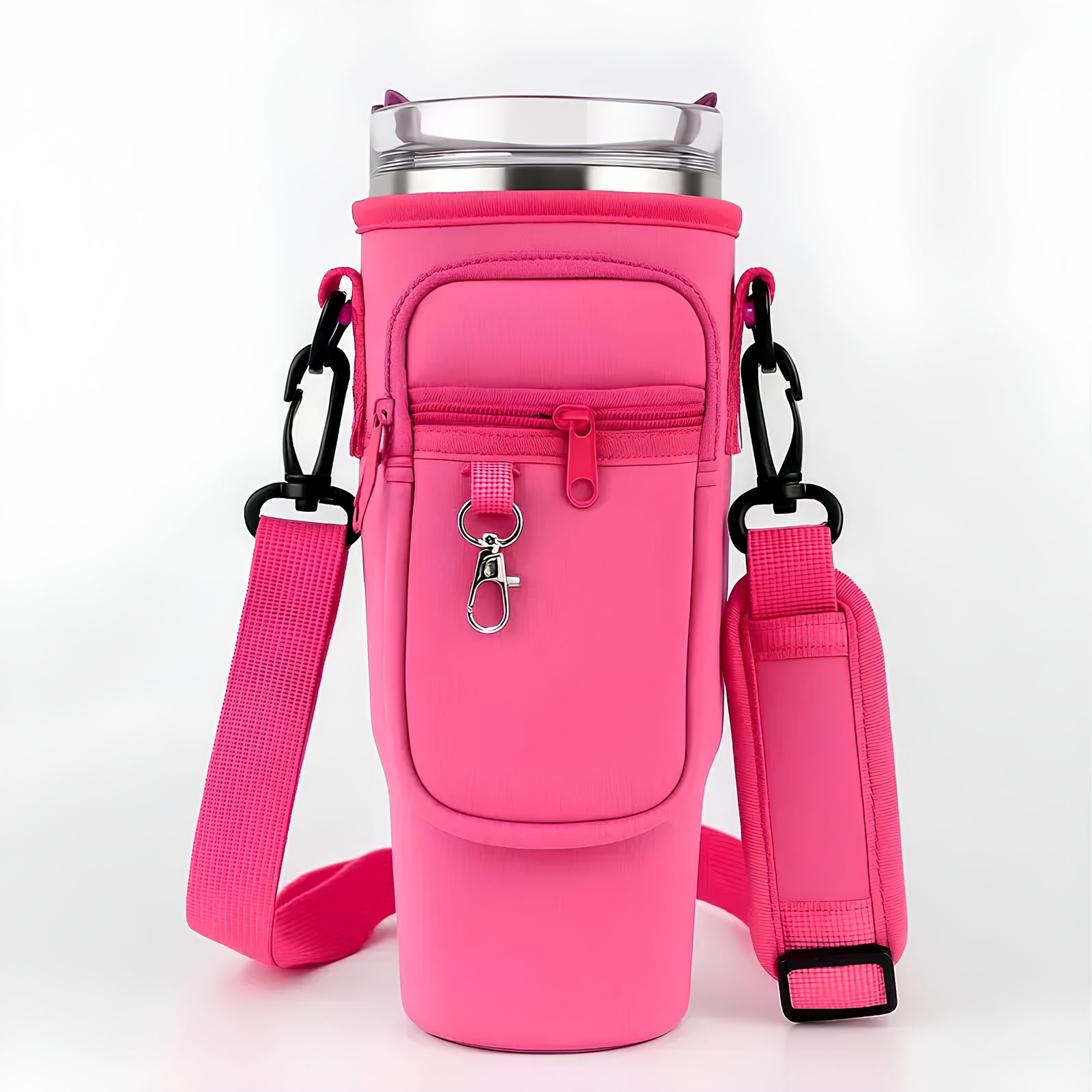 Bolsa portátil de garrafa de água, com saco de telefone celular