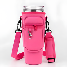 Bolsa portátil de garrafa de água, com saco de telefone celular