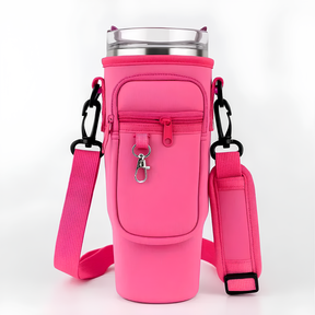 Bolsa portátil de garrafa de água, com saco de telefone celular