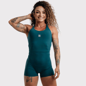 Macaquinho Lírio - Fitness Feminino - Modelo Curto