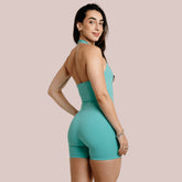 Macaquinho Fitness Feminino - Frente Unica - Poliamida