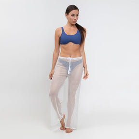 CALÇA ARRASTÃO BRANCA