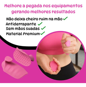 Luvas Shop Grip Crossfit Adulto Borracha