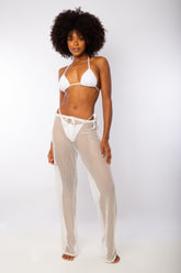 CALÇA ARRASTÃO BRANCA