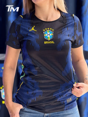 Camisa Brasil Uniforme II - Feminina