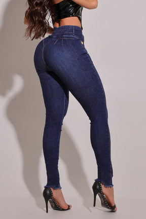 Calça Jeans Modeladora Mega Bumbum Skinny CH95