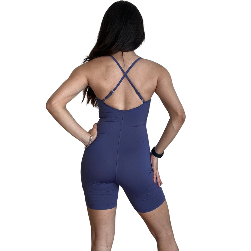 Macaquinho Fitness Feminino - Yasmin Alongado - Poliamida